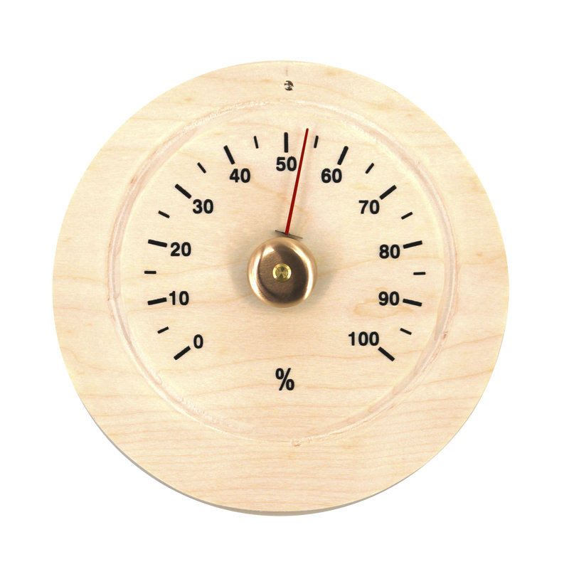 Thermomètre analogique fabriqué main ou hygromètre