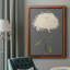 Toile encadrée «Dramatic Ivory Mums II» de qualité supérieure - prête à être accrochée-45487014