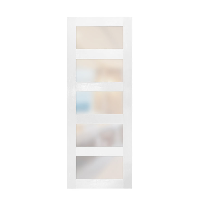 Porte standard en verre semi-solide, 32 po x 80 po