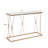 Weinberg 43.5'' Glass Top Console Table