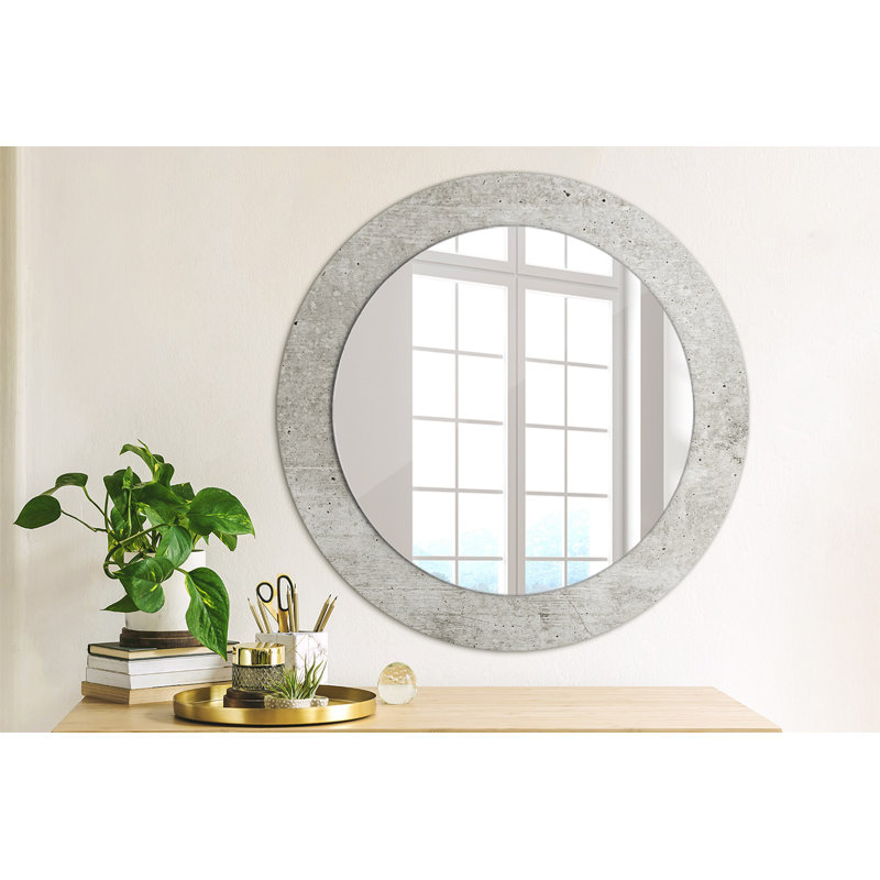Huldar Glass Flat Wall Mirror