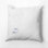Monogram Design Collection Reversible Throw Pillow