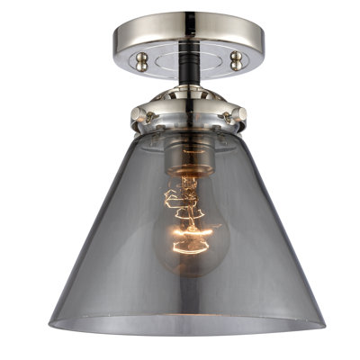 Plafonnier semi-encastré 1 lumière 7,75 "teme