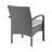 KD WICKER 4 PC CHAT SET