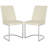 Chromium 18.1'' H Faux Leather Upholstered Metal Side Chair-908098590
