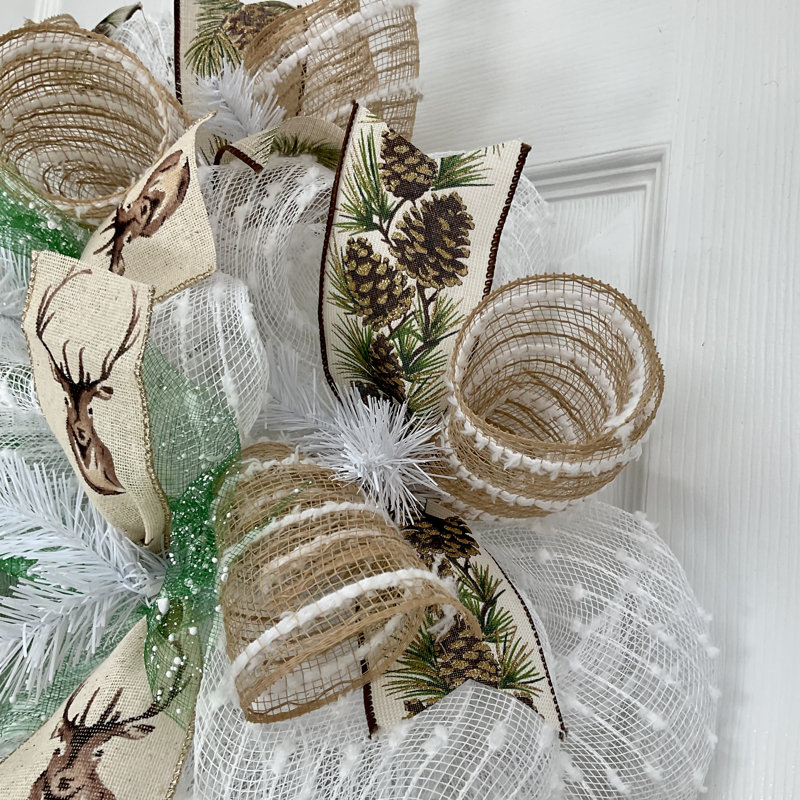 Couronne de renne de Noël «The Season»