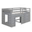 Lit mezzanine avec tiroirs et tablette-254219466