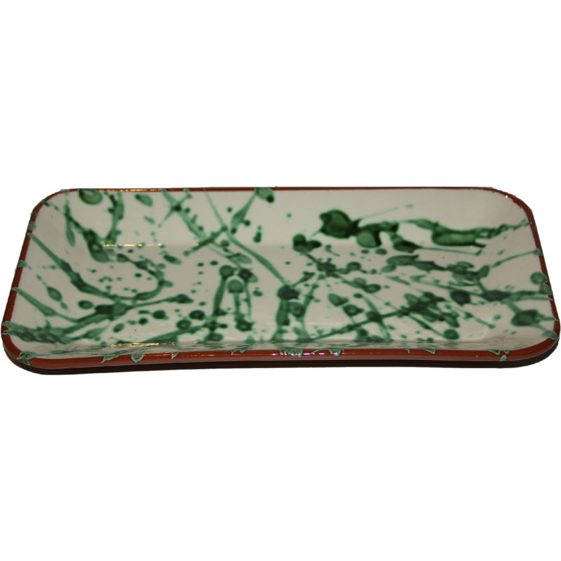 Woolery 32cm Dinner Plate, Green
