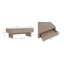 Table basse Ella de 47 po en moka (table incluse seulement)-121085084