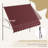Outsunny D Polyester Cover Retractable Patio Awning-96548094-96548093