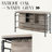 Antique Oak & Sandy Grey Finish Counter Height Table