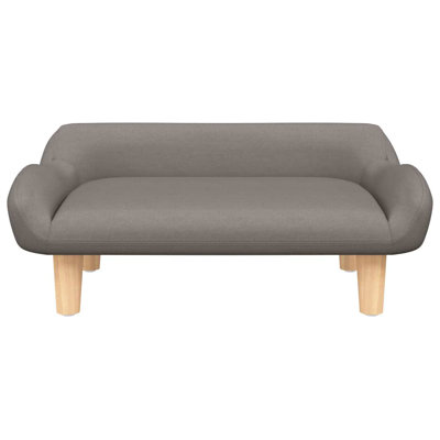 Lit pour chien en velours 9,4 po