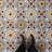 Vaudeville Octagon Deco Diglas W/Taco 7-7/8 In. X 7-7/8 In. Porcelain Floor And Wall Tile-112730140