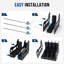 Pistol holder can hold 4 pistols