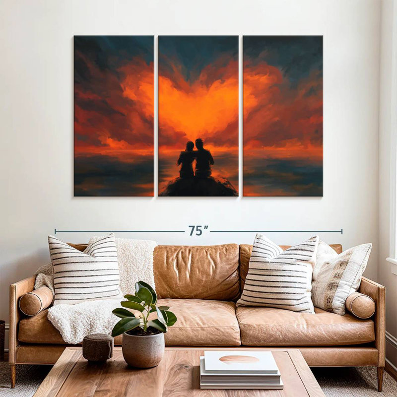 Hardie Couples, 42" H x 65" W