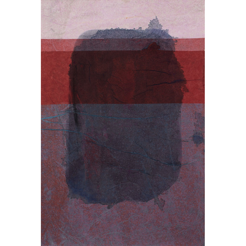 Remembering Rothko I by Rob Delamater - Painting, Black Floater Framed, 46 cm H x 30 cm W