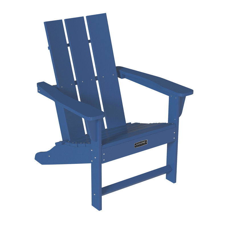 Chaise Adirondack pour l'extérieur, Bleu