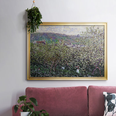 " Vetheuil, Flowering Plum Trees, 1879 "