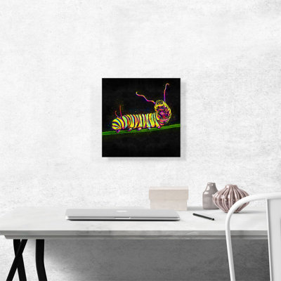 " Caterpillar Insect Animal " Painting Print