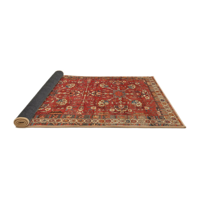 Hostivice Oriental Indoor Rug, Round 4'