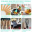Ensemble d'ustensiles de cuisine Chef 33 pièces, ensemble de spatules antiadhésives en silicone avec support,-86180578