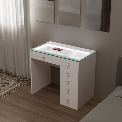 Dressing Table with LED Lights