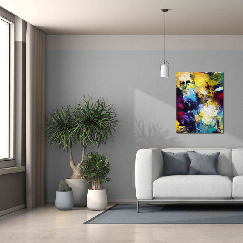 «Treasure Hunt» par Design Fabrikken, estampe numérique sur toile, H 34 po x l 26 po x P 1,5 po