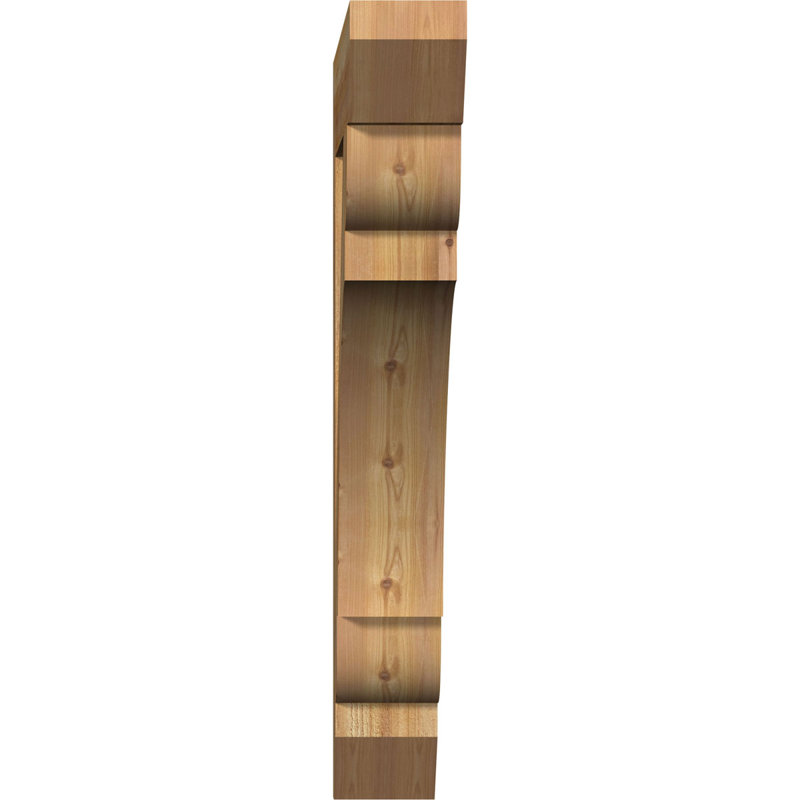 Support de sciage brut à lattes 6 po x l 40 po x H 44 po, cèdre rouge de l'Ouest, H 44 po x l 6 po x P 40 po, Cèdre rouge