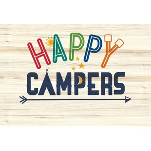 Happy Campers Bears in An RV Rustic Vacation Coir 30 x 18 Non-Slip Indoor and Outdoor Door Mat Loon Peak