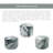 Natural Carrara Green Marble Touch Table Lamp, Rechargeable Cordless Night Light with 3-Level Dimmable Brightness, Portable Decorative Ambient Lamp for Bedroom, Living Room, Bathroom, Office & Outdoor Use