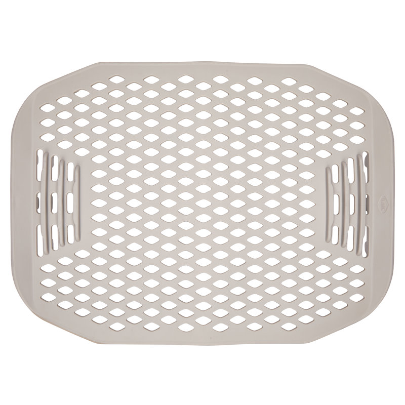 Tapis d'évier de cuisine pliable avec support de rinçage Clorox KeptClean