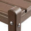 Table d'appoint d'extérieur carrée Mkiyah L 18,45 po x l 18,45 po-93539307