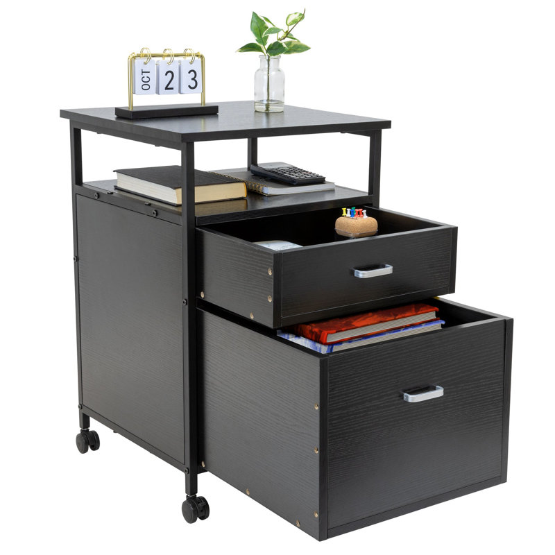17.32 " Wide 2 Vertical Filing Cabinet