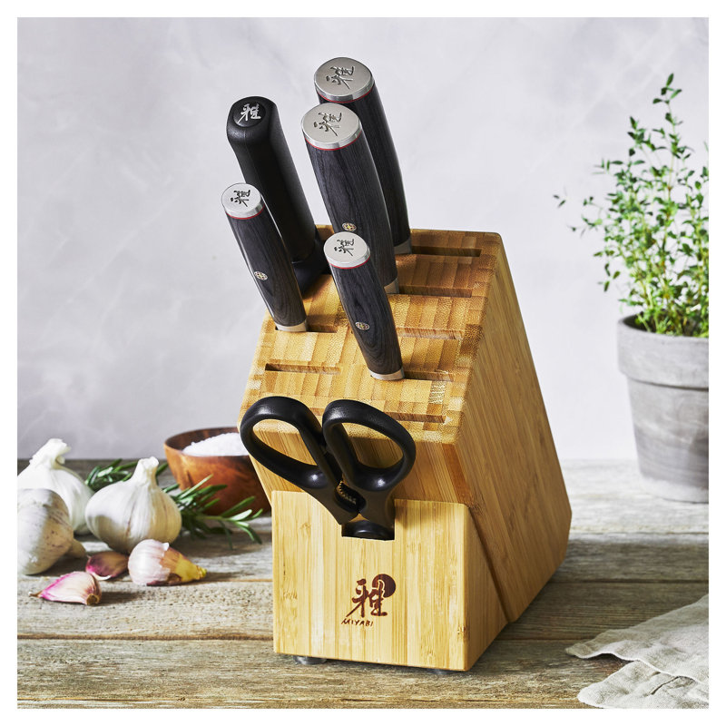 Miyabi Kaizen II 7-Piece Knife Block Set