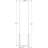 Contemporary 50-Inch Floor Lamp With Brown Wood Look Base And Ivory Linen Shade, Easy On/Off Foot Switch