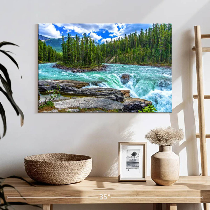 Alvord Sunwapta Falls, H 16 po x l 24 po
