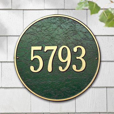 1-Line Wall Address Plaque