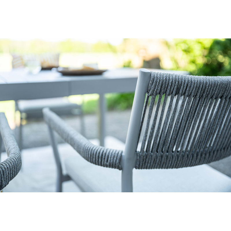 Phuket Stackable Outdoor Patio Dining Armchair with Cushion