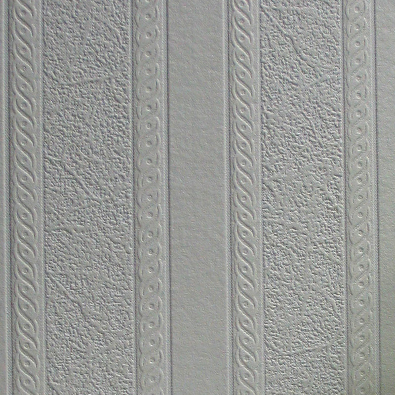 Papier peint embossé à rayures 3D 33 pi x 20,5 po Blume
