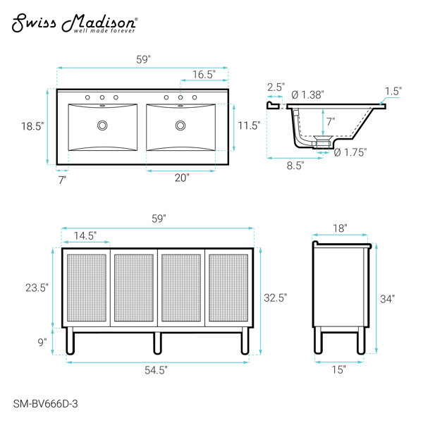 Dimensions du produit