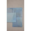 Carrelage poli bleu nuage 6X6-121334293