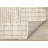 Florence Beige Cream Modern Striped 7 x 10 Area Rug-1177939074
