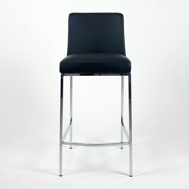 Tabouret de comptoir 26 po Aretha, Noir