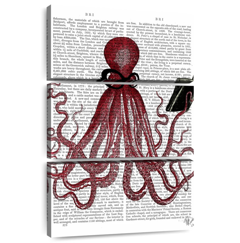 Brampt Intelligent Octopus, 45" H x 28" W