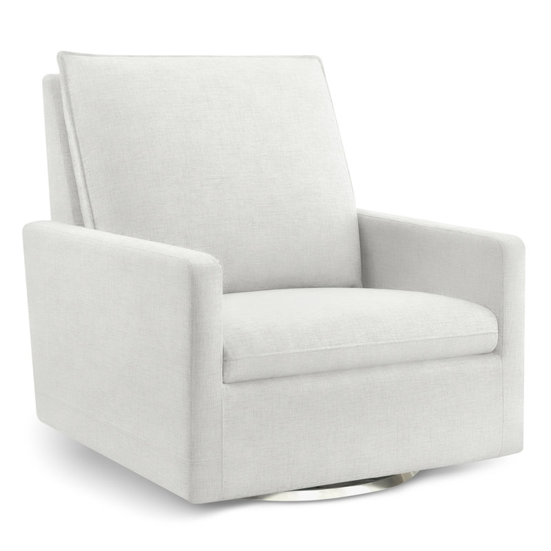 Stowe Chair And A Half Glider, Harbor Grey, Ivory