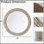 Miroirs décoratifs 23,62 pouces