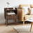 39.9cm W Solid Manufactured Wood Bedside Table Set of 2-1560005363