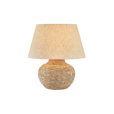 Lampe de table 1 lumière en laiton patiné Troy Lighting Malik