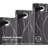 Blackout Grommet Silver Pattern Printed Curtains, -111804794-111804788