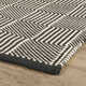 Squares Handmade Navy Indoor/Outdoor Rug